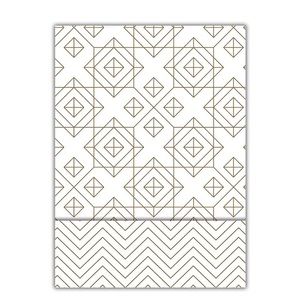 🌺4 Items 25$🌺 Wells Street Notepad & Pen Set Gold Metallic Design NWT